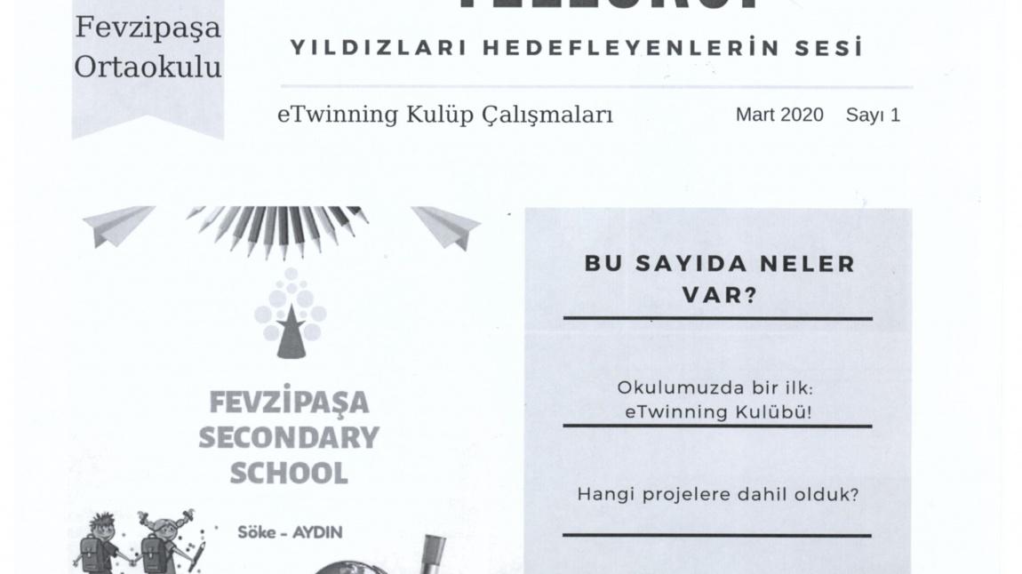 e Twining Kulübü Aylık Dergi Çıkardı.